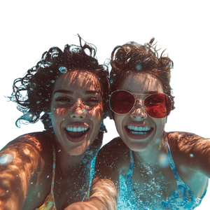 Friends Swimming V2 Vinyl Car Decal Sticker – Waterproof & UV-Resistant 3.4133333333333336" Friends Swimming V2 Vinyl Car Decal Sticker – Waterproof & UV-Resistant 3.4133333333333336"