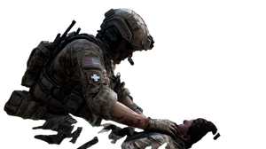 Army Medic Saving Vinyl Car Decal Sticker – Waterproof & UV-Resistant 5.4