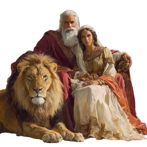 Holy Royal Family Vinyl Car Decal Sticker – Waterproof & UV-Resistant 6.826666666666667"