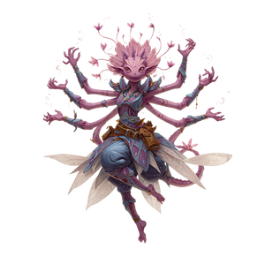 Whimsical Fae Creature Vinyl Car Decal Sticker – Waterproof & UV-Resistant 3.4133333333333336"