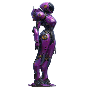 Futuristic Mech V2 Vinyl Car Decal Sticker – Waterproof & UV-Resistant 3.4133333333333336"