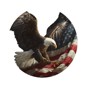 Patriotic Eagle Flight V6 Vinyl Car Decal Sticker – Waterproof & UV-Resistant 3.4133333333333336" Patriotic Eagle Flight V6 Vinyl Car Decal Sticker – Waterproof & UV-Resistant 3.4133333333333336"