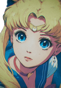 Anime Sailor Moon Vinyl Car Decal Sticker – Waterproof & UV-Resistant 4.373333333333333"