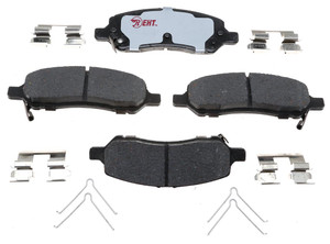 Superior Stopping Power Brake Pads | Fits 2019-2020 GMC Sierra 1500, Chevrolet Silverado 1500 LD | Quiet Operation, Hybrid Technology