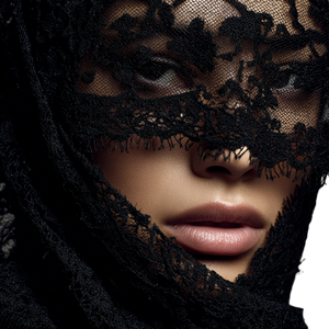 Veiled Woman V4 Vinyl Car Decal Sticker – Waterproof & UV-Resistant 3.4133333333333336" Veiled Woman V4 Vinyl Car Decal Sticker – Waterproof & UV-Resistant 3.4133333333333336"