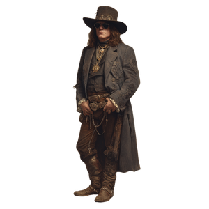 Ozzy Cowboy Vinyl Car Decal Sticker – Waterproof & UV-Resistant 3.4133333333333336"