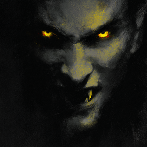 Glowing Vampire Vinyl Car Decal Sticker – Waterproof & UV-Resistant 3.4133333333333336"