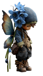 Bluebell Fairy Vinyl Car Decal Sticker – Waterproof & UV-Resistant 4.8533333333333335"