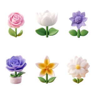 3D Cartoon Flower Icons Vinyl Car Decal Sticker – Waterproof & UV-Resistant 3.4133333333333336" 3D Cartoon Flower Icons Vinyl Car Decal Sticker – Waterproof & UV-Resistant 3.4133333333333336"