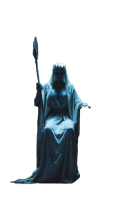 White Witch Throne Vinyl Car Decal Sticker – Waterproof & UV-Resistant 4.8533333333333335"