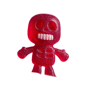 Dancing Skeleton Gummy Vinyl Car Decal Sticker – Waterproof & UV-Resistant 6.826666666666667"