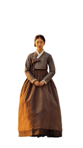 Regal Hanbok Portrait Vinyl Car Decal Sticker – Waterproof & UV-Resistant 4.8533333333333335"