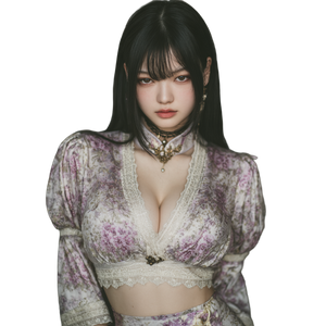 Beautiful Chinese Girl V16 Vinyl Car Decal Sticker – Waterproof & UV-Resistant 3.4133333333333336"