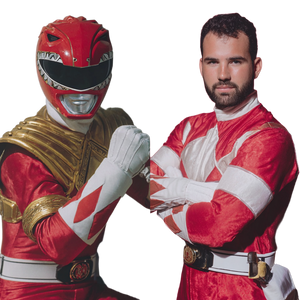 Red Power Ranger V6 Vinyl Car Decal Sticker – Waterproof & UV-Resistant 3.4133333333333336"