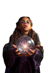 Cool Witch Girl Vinyl Car Decal Sticker – Waterproof & UV-Resistant 4.4