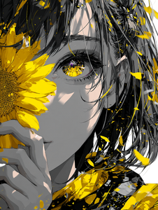 Anime Girl Sunflower V3 Vinyl Car Decal Sticker – Waterproof & UV-Resistant 8.213333333333333" Anime Girl Sunflower V3 Vinyl Car Decal Sticker – Waterproof & UV-Resistant 8.213333333333333"