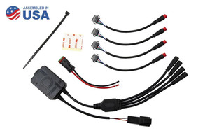 Diode Dynamics Multi Purpose Light Controller DD3066 For Use With Diode Dynamics Multicolor Products/Multicolor RGB Products; Allows Bluetooth Control For RGB Color Selection/Strobe/Fade/Music Sync; 20 Adjustable Patterns; 96 Watt Power