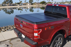 Leer HF350M Tonneau Cover | Front Hinge, Textured Black, Dent-Resistant, Easy Install | CYNC Latching System, Limited 3yr Warranty Leer HF350M Tonneau Cover | Front Hinge, Textured Black, Dent-Resistant, Easy Install | CYNC Latching System, Limited 3yr Warranty