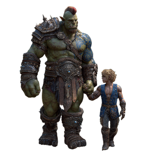 Orc Kings' Love Vinyl Car Decal Sticker – Waterproof & UV-Resistant 3.4133333333333336"