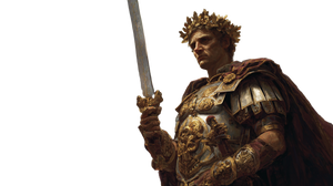 Julius Caesar Vinyl Car Decal Sticker – Waterproof & UV-Resistant 2.72"