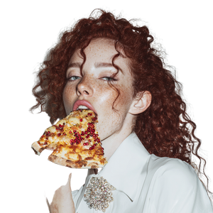 Gemstone Pizza Feast Vinyl Car Decal Sticker – Waterproof & UV-Resistant 6.826666666666667"