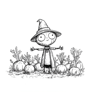 Pumpkin Head Scarecrow V3 Vinyl Car Decal Sticker – Waterproof & UV-Resistant 3.4133333333333336"