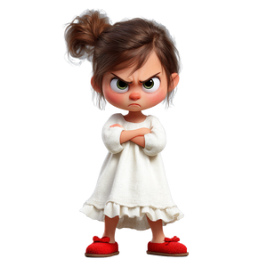 Angry Little Girl V5 Vinyl Car Decal Sticker – Waterproof & UV-Resistant 3.4133333333333336" Angry Little Girl V5 Vinyl Car Decal Sticker – Waterproof & UV-Resistant 3.4133333333333336"