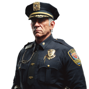 Police Chief Vinyl Car Decal Sticker – Waterproof & UV-Resistant 3.4133333333333336"
