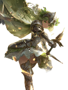 Fantasy Knight Girl Vinyl Car Decal Sticker – Waterproof & UV-Resistant 8.213333333333333"