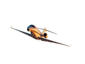 Golden Hour Jet Vinyl Car Decal Sticker – Waterproof & UV-Resistant 6.1866666666666665"
