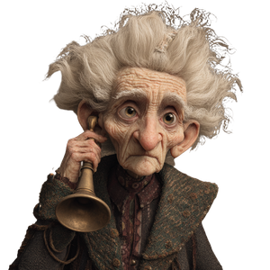 Old Lady Confused Vinyl Car Decal Sticker – Waterproof & UV-Resistant 3.4133333333333336"