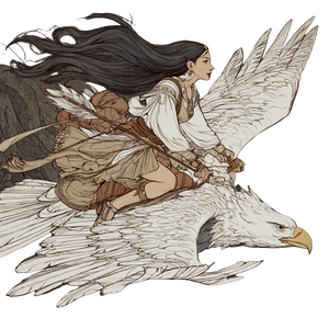 Eagle Rider V4 Vinyl Car Decal Sticker – Waterproof & UV-Resistant 3.4133333333333336"