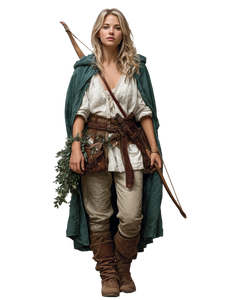 Elven Druid Warrior Vinyl Car Decal Sticker – Waterproof & UV-Resistant 4.1066666666666665" Elven Druid Warrior Vinyl Car Decal Sticker – Waterproof & UV-Resistant 4.1066666666666665"