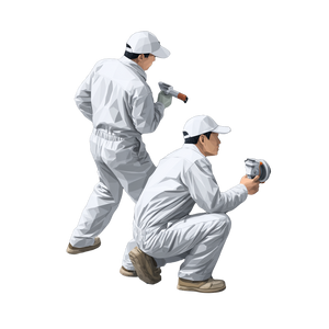 Technicians Polishing Wall Vinyl Car Decal Sticker – Waterproof & UV-Resistant 6.826666666666667"