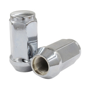 Coyote Chrome Lug Nuts | Aggressive 60 Degree Conical Bulge | Box Of 25 Coyote Chrome Lug Nuts | Aggressive 60 Degree Conical Bulge | Box Of 25