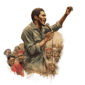 Steve Biko Speaking Vinyl Car Decal Sticker – Waterproof & UV-Resistant 3.4133333333333336" Steve Biko Speaking Vinyl Car Decal Sticker – Waterproof & UV-Resistant 3.4133333333333336"