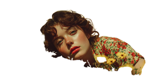 Vintage Portrait V5 Vinyl Car Decal Sticker – Waterproof & UV-Resistant 2.6666666666666665"