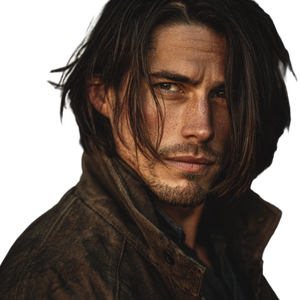 Handsome Military Man Vinyl Car Decal Sticker – Waterproof & UV-Resistant 3.4133333333333336"