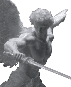 Saint Michael Battle V5 Vinyl Car Decal Sticker – Waterproof & UV-Resistant 8.0"