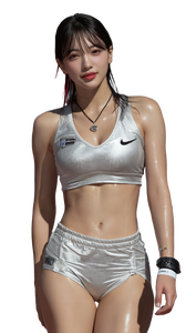 Korean Track Athlete V3 Vinyl Car Decal Sticker – Waterproof & UV-Resistant 9.706666666666667"