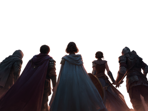 Fantasy Heroes Battle V2 Vinyl Car Decal Sticker – Waterproof & UV-Resistant 6.1866666666666665"