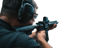 Focused Shooter Training Vinyl Car Decal Sticker – Waterproof & UV-Resistant 2.72"