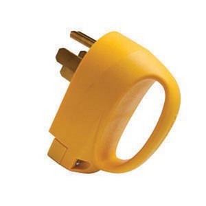 Heavy-Duty Marinco 50 Amp 3 Prong Power Cord Plug | Yellow Nylon | RV Outlet Match | Weather Resistant Heavy-Duty Marinco 50 Amp 3 Prong Power Cord Plug | Yellow Nylon | RV Outlet Match | Weather Resistant