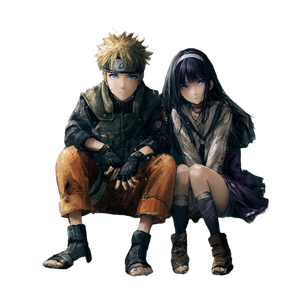 Naruto And Hinata V2 Vinyl Car Decal Sticker – Waterproof & UV-Resistant 6.826666666666667"