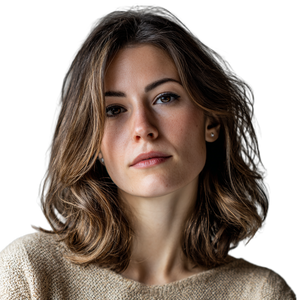 Cinematic Portrait Woman V5 Vinyl Car Decal Sticker – Waterproof & UV-Resistant 3.4133333333333336"