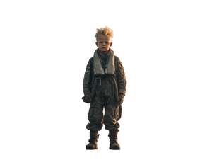 Young Fighter Pilot Vinyl Car Decal Sticker – Waterproof & UV-Resistant 3.0933333333333333"