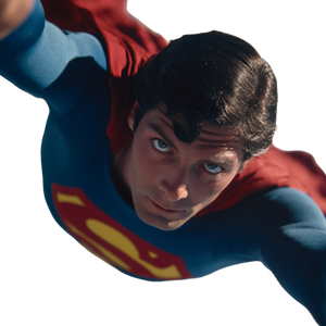 Superman Flying Down V2 Vinyl Car Decal Sticker – Waterproof & UV-Resistant 3.4133333333333336"