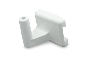 USA Made Polar White 1-Position Shower Head Mount | UV Stable, Impact Resistant USA Made Polar White 1-Position Shower Head Mount | UV Stable, Impact Resistant