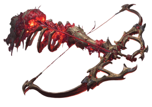 Corrupted Bio-Horror Longbow Vinyl Car Decal Sticker – Waterproof & UV-Resistant 3.0933333333333333"