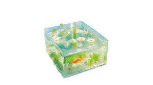 Dreamy Aquarium Scene Vinyl Car Decal Sticker – Waterproof & UV-Resistant 5.4